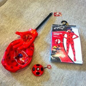 Miraculous Ladybug Bug Halloween Outfit Costume Candy Bag